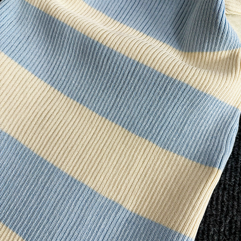 Stripe Summer Elastic Split Bodycon Dress Sexy Beach Vacation Sundress Women Casual Slim Pencil Vestidos Maxi Long Dres